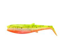 Savage Gear Cannibal Shad 15 cm 33 g - 2 tampons en caoutchouc, couleur : citron craquelé