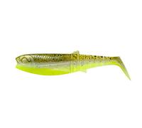 Savage Gear Cannibal Shad Lot de 2 patins en caoutchouc Vert perle 15 cm 33 g