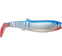 Savage Gear Cannibal Shad Lot de 5 leurres souples 6,8 cm 3 g Bleu perle c/o pêche au moulinet