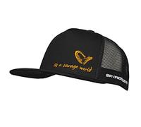 Savage Gear Casquette Trucker All Black Caviar Taille Unique Noir
