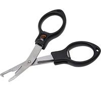 Savage Gear Ciseaux de pêche Magic Folding Scissors - 11 cm - pour Lignes tressées et Mono-Lignes, Ciseaux Pliables pour Les pêcheurs Spinning, Pince à circlips pour Petits Anneaux
