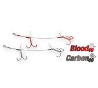 Savage Gear Coated Carbon49 Double Stingers / #1-#3/0 / 2 pcs. per pack
