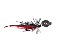 Savage Gear Crazy Swim Jig | Coulant | Noir N Rouge | 12,5 cm | 14,5 g | Chatterbait