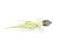 Savage Gear Crazy Swim Jig Leurre de pêche prédateur 12,5 cm 20 g Couleur : jaune et blanc