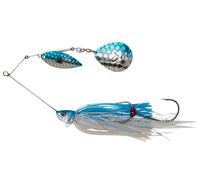 Savage Gear Da'Bush Spinnerbait (Blue Silver, 21 cm 55 g) coule