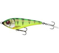 Savage Gear Deviator Swim - Jerkbait - Couleur : Firetiger - Longueur/poids/comportement de nage : 12,5 cm / 50 g / coule lentement