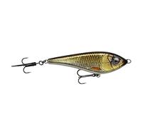 Savage Gear Deviator Swim - Jerkbait Couleur : Chub, longueur/poids/comportement de natation : 10,5 cm/35 g/descente lente