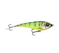 Savage Gear Deviator Swim - Jerkbait - Couleur : Firetiger - Longueur/poids/comportement de nage : 12,5 cm / 50 g / coule lentement