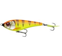 Savage Gear Deviator Swim - Jerkbait, couleur : ambre doré, longueur/poids/comportement de nage : 10,5 cm/35 g/coule lentement
