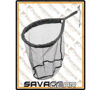 Savage Gear Pro Finezze Rubber Mesh Net L (46 x 56 cm) Floating | Epuisette