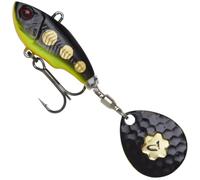 Savage Gear Fat Tail Spin 6,5 cm, 16 g Black Magic