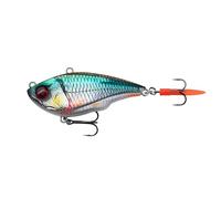 Savage Gear Fat Vibes XL - Lipless Crankbait pour brochet, Sandre et Silure, Action Glissante, Leurre Longue traîne pour Les eaux Libres, Les Structures et Les eaux Troubles,Golden Ambulance 12.5 cm
