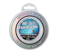 Savage Gear Fil de pêche Souple en fluorocarbone 0,26 mm 50 m 4,7 kg Fil de pêche monofil Fluoro Carbon Ligne de Bas de Ligne Leader pour Bas de Ligne
