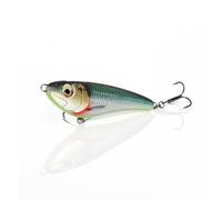 Savage Gear Freestyler V2 Leurre de pêche en eau douce Vert argenté 15,2 cm Offre une action vivante et erratique, construction durable, idéal pour bar, doré jaune, brochet et autres grands poissons