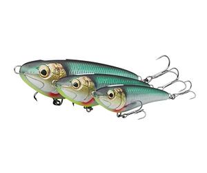 Savage Gear Freestyler V2 Stickbait Lure - Durable avec système de Mouvement Dynamique, Eau Douce et Eau salée Leurre Topwater pour brochet, Bar et Poissons prédateurs Golden Ambulance 16 cm