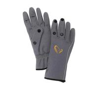 Savage Gear Gants Softshell Imperméables Coupe-Vent Antidérapants Gr. XL Gris