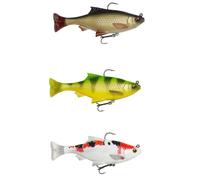 Savage Gear Leurre souple 3D Roach Pulse Tail 13 cm 38,5 g Coulant 2 pièces