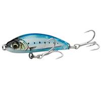 Savage Gear Gravity Pencil - leurre Micro Crayon pour Bar, maquereau, cabillaud, Lancer à Longue Distance, Profil Plat, leurre de pêche en Eau salée Ghost Sardine 7.5 cm