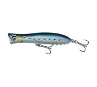 Savage Gear Gravity Popper - Leurre de pêche en Eau salée de Haute Performance pour Les pêcheurs de prédateurs, Conception de Lancer Ultra-Long, pour la pêche en Eau salée Sardine à Ventre Rose 13 cm