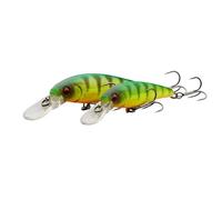 Savage Gear Gravity Twitch Mr - Leurre d'action Darting & Kicking pour Poissons prédateurs d'eau Douce, Long-Cast magnétique, Equilibre Horizontal pour Bass, Pike, Trout, Perch & More Firetiger 8.3cm