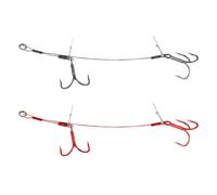 Savage Gear Coated Carbon49 Double Stingers / #1-#3/0 / 2 pcs. per pack