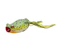 Savage Gear Hop Popper Frog - Leurre de Grenouille Topwater de première qualité pour Les pêcheurs de Bass et de Predator, Action de Marche et d'éclatement sans Effort, Gill 5.5 cm