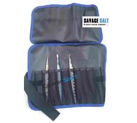 Savage Gear Jig Roll Up Housse Verticale Pêche en Mer Noir 33 x 25,5 cm