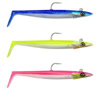 Savage Gear Imitation de lançon Sandeel V2 – Super réaliste, action vive – Lemon Back 12 cm