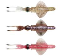 SAVAGE GEAR SWIM SQUID RTF 25 CM CALMAR SILICONE PÊCHE VERTICALE JIG ESCA JLC