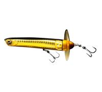 Savage Gear Leurre Topwater Prop Walker - Leurre Hybride pour Bass, Pike, Musky & More, Long Cast Weight Transfer, Saltwater & Freshwater Fishing Lure Ghost Minnow 10 cm