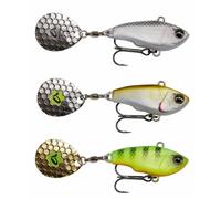 Savage Gear Lipless Crankbait Fat Tail Spin Popper 16g 65 Mm