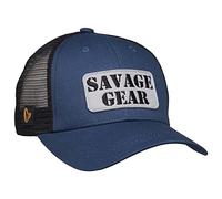 Savage Gear Logo Badge Cap One Size Bleu