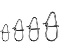 Savage Gear Lot de 20 Agrafes Egg Snap, petite taille, 24 kg