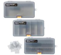 Savage Gear - Lot de 3 boîtes d'appâts 4 (Lurebox 4 3PCS) Tackle Box Seau à appâts Boîte de pêche