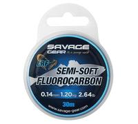 Savage Gear LRF Fluorocarbone semi-souple 30 m (0,14 mm 1,2 kg)