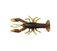 Savage Gear Ned Craw - Imitation réaliste d'écrevisses pour la pêche au Bar, matériau Duratech imprégné de sel, Action réaliste des écrevisses pour la pêche au prédateur Noir/Rouge 6.5 cm