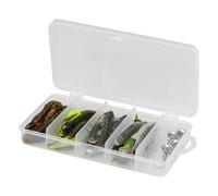Savage Gear Ned Kit - Leurres Ned Rig en Plastique Souple hautement Flottant pour Les pêcheurs en Eau Douce - 7.5cm - pour Bar, Perche et Sandre - 28PK Assortis Varied