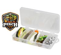 Savage Gear Perch Academy Kit Mixed colors 32pc Kit pour perche