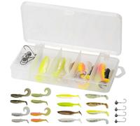 Savage Gear Perche Pro Kit (1) Taille M Barschköder Poissons Caoutchouc Hameçons