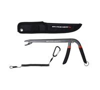 Savage Gear Pince pour enlever les hameçons Pistol Deep Throat 22,5 cm Argenté