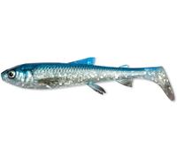 Savage Gear Poisson en caoutchouc 3D Whitefish Shad, couleur : Blue Silver, longueur/poids/contenu : 20 cm/62 g/1 pièce