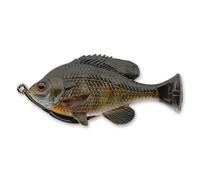 Savage Gear Pulse Tail Bluegill Leurre de pêche lâche, 3,8 g, Bluegill, Contours réalistes, Couleurs et Mouvement, Construction Durable, hameçon lesté Robuste, 100% sans Mauvaises Herbes