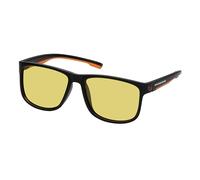 Savage Gear Savage 1 Lunettes de soleil de pêche polarisées - Lentilles UV400 TAC pour la pêche, le nautisme, la randonnée et les sports de plein air, antireflet, monture souple durable, jaune