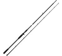 Savage Gear SG2 Big Bait Specialist Baitcasting Rod Canne à pêche pour carnassiers, brochet, Perche, Sandre, 2,59 m, Moderate Fast Action, Robuste, Noire, Unisexe