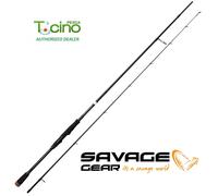 SAVAGE GEAR SG2 Canne À Pêche Spinning Moyenne - Truite Black Bass Brochet