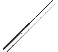 Savage Gear SG2 Medium Game Spinning Rod, Cannes à Pêche, Cannes à Pêche Spinning, Predator, Brochet, Perche, Truite, Sandre, Unisex, Noir, 2,74 m, 7-25 g