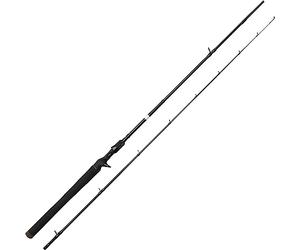 Savage Gear SG2 Vertical Specialist Spinning Rod, Cannes à Pêche, Cannes à Pêche Spinning, Predator, Brochet, Perche, Truite, Sandre, Unisex, Noir, 1,98 m, 7-21 g