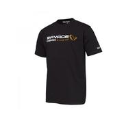 Savage Gear Tee Shirt Signature Logo T-Shirt Black Ink L