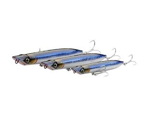 Savage Gear Slap Walker Topwater Lure pour Les pêcheurs - Surface alvéolée, Conception en Fonte Ultra-Longue, Barracuda et Autres Poissons prédateurs, idéal pour l'eau salée Mirror Ayu 12.5 cm