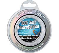 Savage Gear Fil fluorocarbone Soft Clair 20 m 0,600 mm